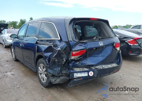 2015 Honda Odyssey Ex из США, поврежденный, VIN 5FNRL5H41FB058521